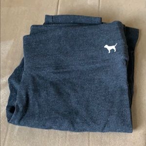 Gray PINK yoga leggings